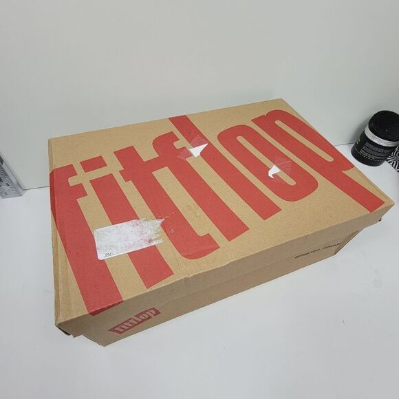 Fit Flop Veda Me3talloc Gray Black Slip On Sneaker Size 10 NEW NWT Style HR9-001 - Picture 7 of 9